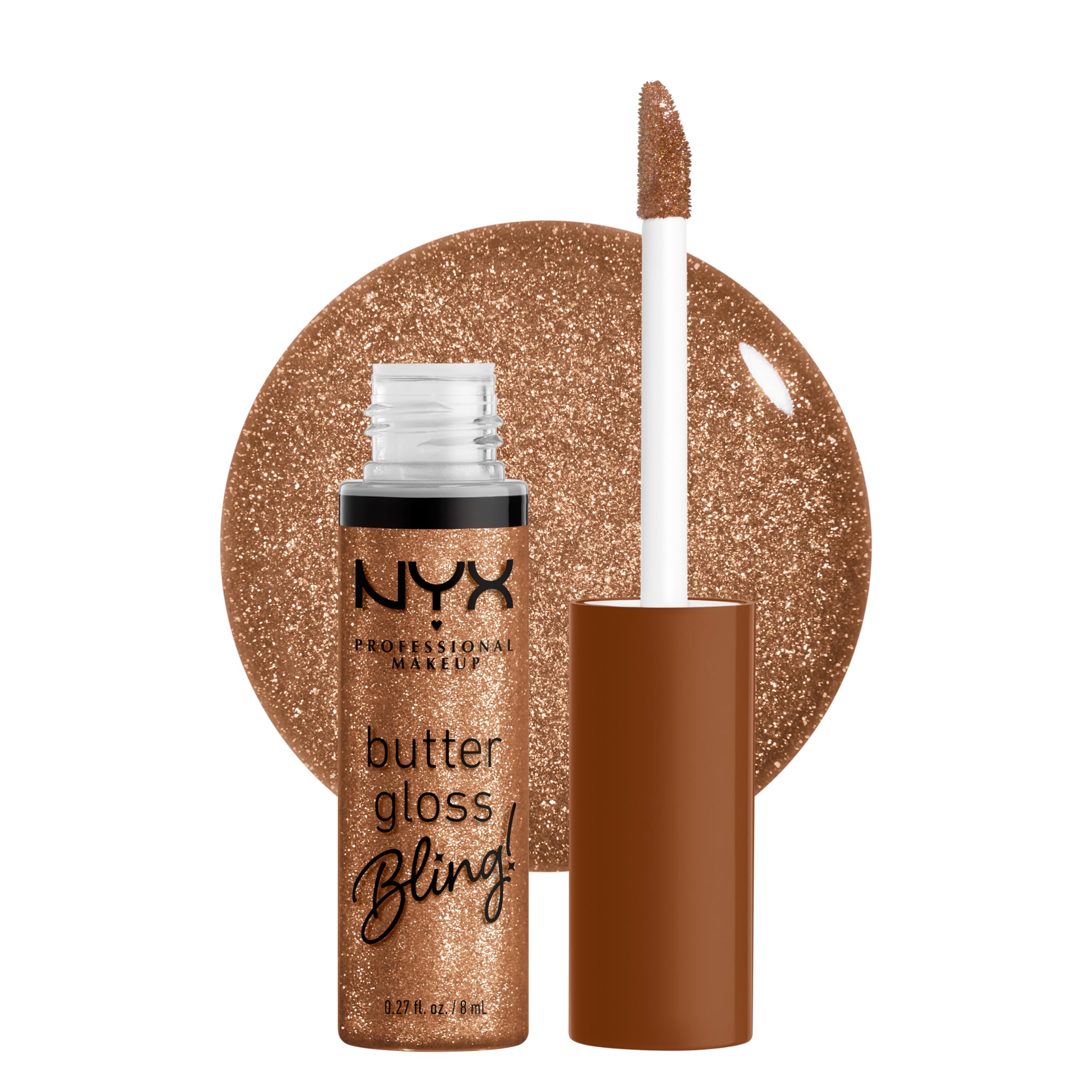 Brillo De Labios Nyx Professional Makeup Gloss Bling Shimmer Down - Venta Internacional.