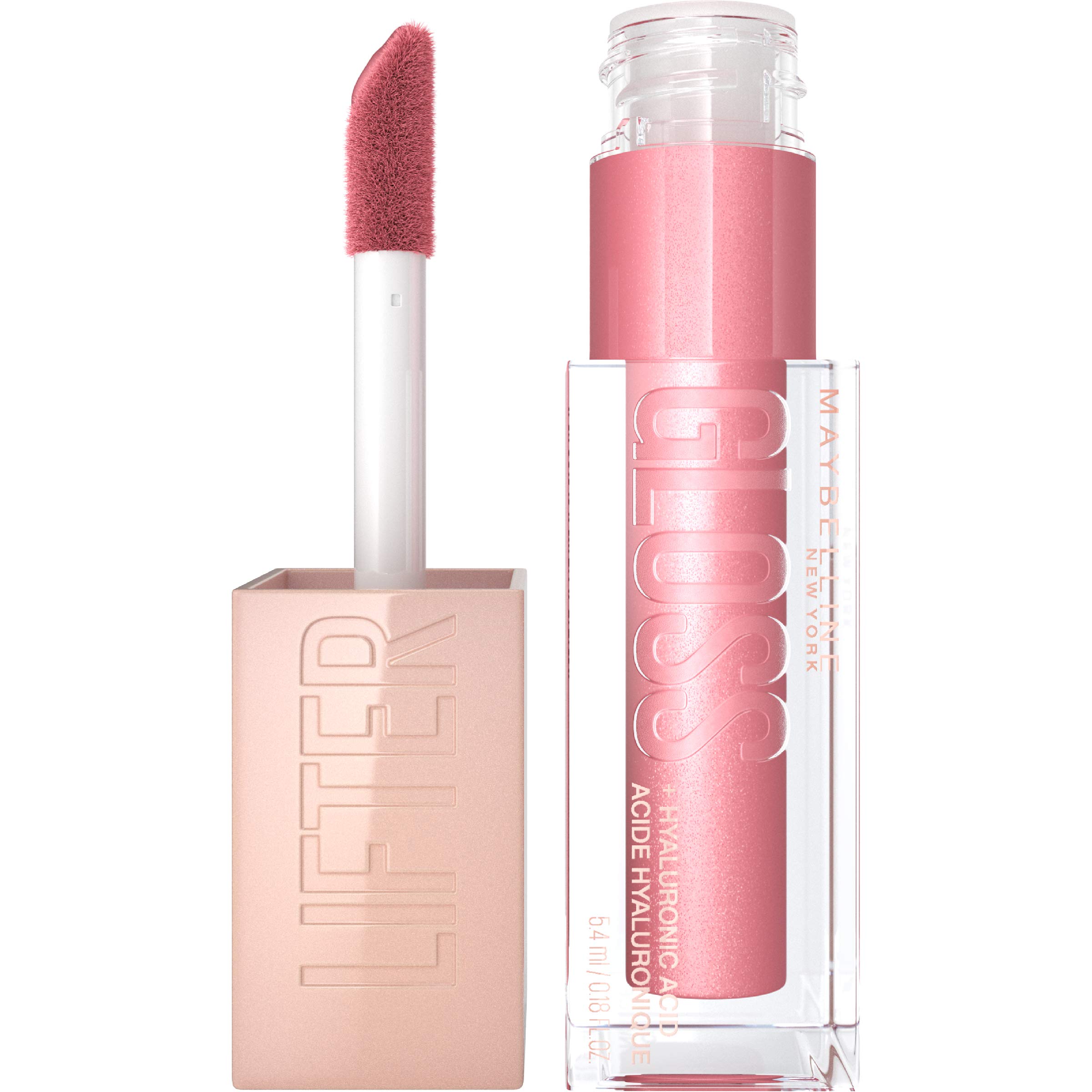 Brillo De Labios Maybelline Lifter Gloss Con Ácido Hialurónico, 5,5 Ml, Paquete De 2 - Venta Internacional.