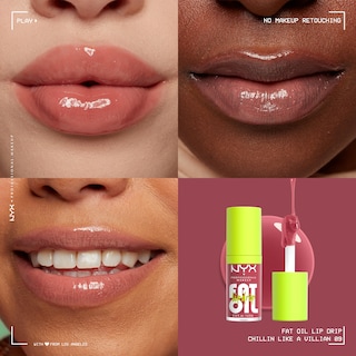 Foto 4 | Brillo De Labios Nyx Professional Makeup Oil Lip Drip Chillin - Venta Internacional.
