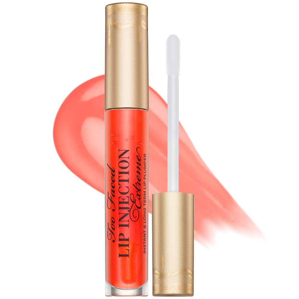 Foto 2 pulgar | Lip Plumper Too Face Lip Injection Extreme Tangerine, 4 Ml - Venta Internacional.