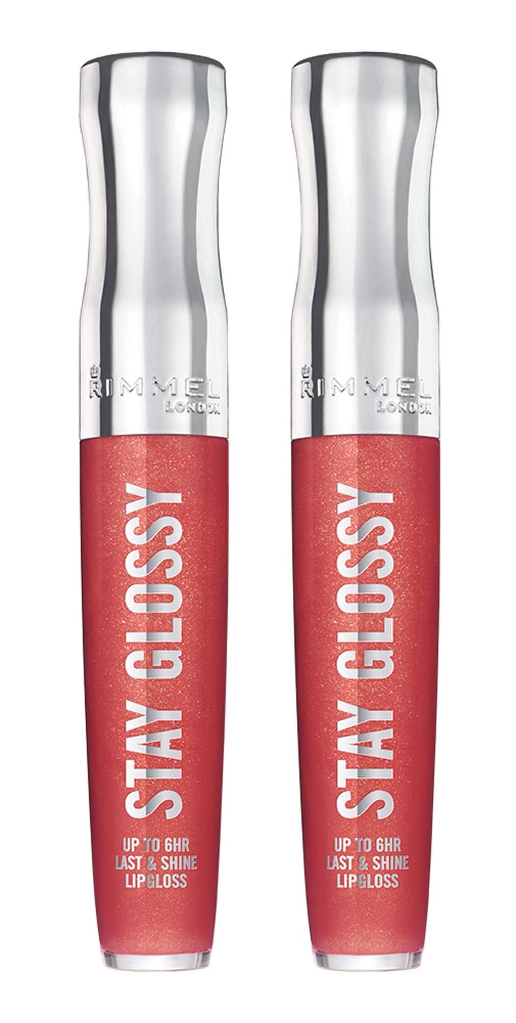 Foto 2 pulgar | Brillo De Labios Rimmel Stay Glossy 6hr All Day Seduction, 5,3 Ml (x2) - Venta Internacional.