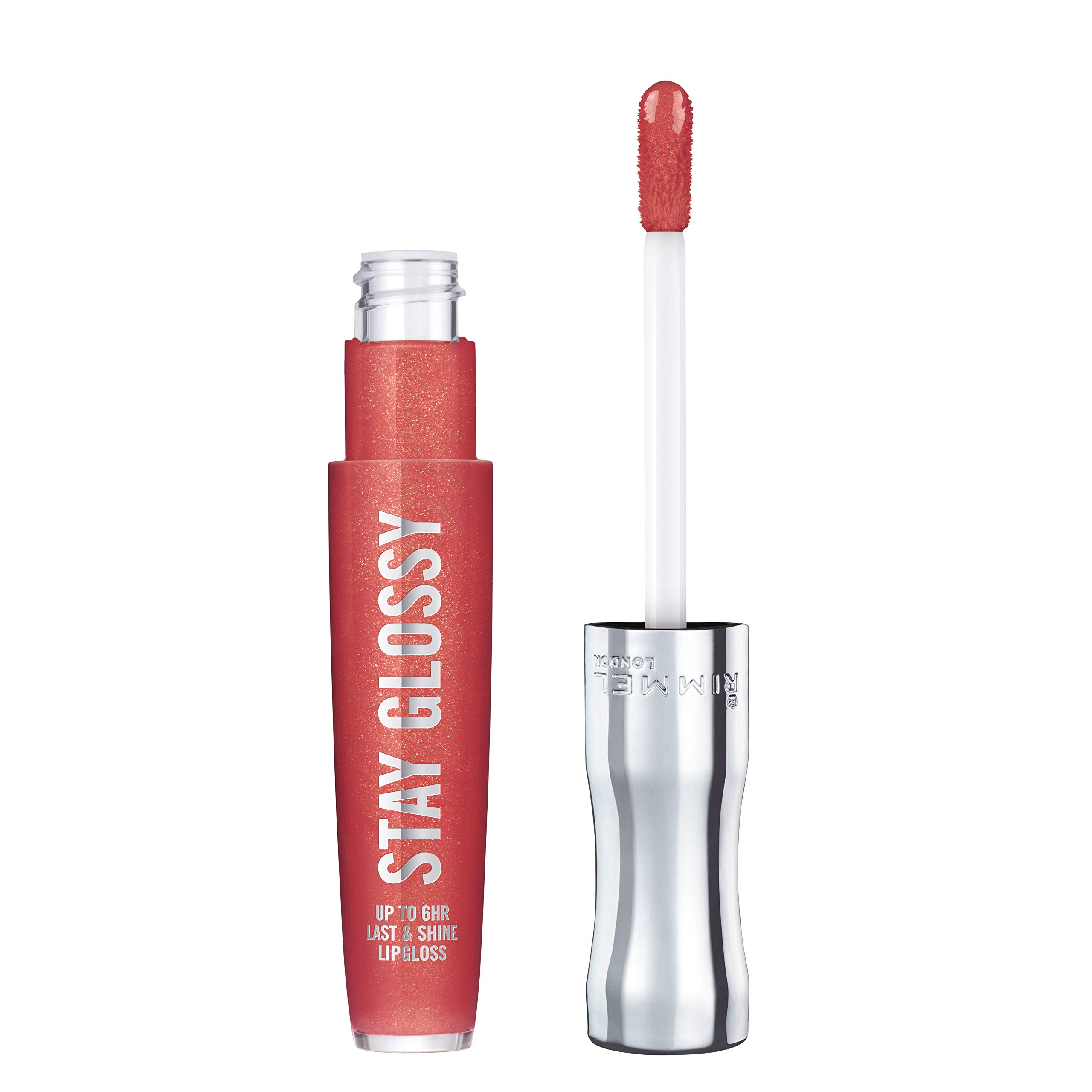 Foto 3 pulgar | Brillo De Labios Rimmel Stay Glossy 6hr All Day Seduction, 5,3 Ml (x2) - Venta Internacional.