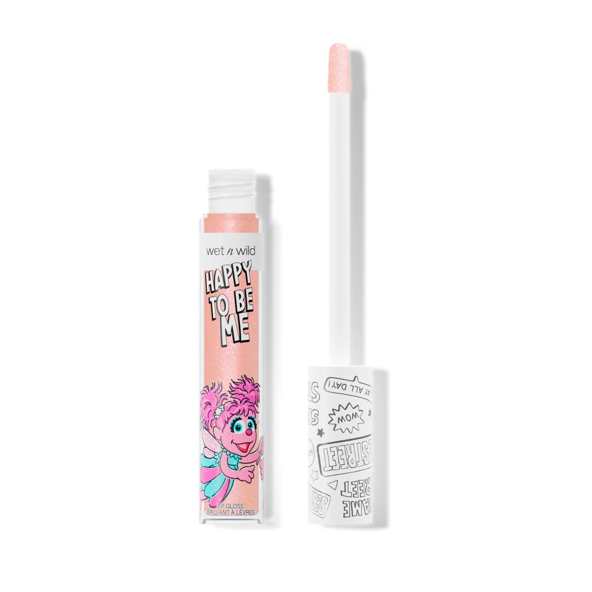 Foto 1 | Brillo De Labios Wet N Wild X Sesame Street Happy To Be Me - Venta Internacional.