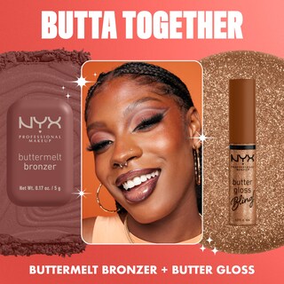 Foto 7 | Brillo De Labios Nyx Professional Makeup Butter Gloss Bling Pay Me In Gold - Venta Internacional.