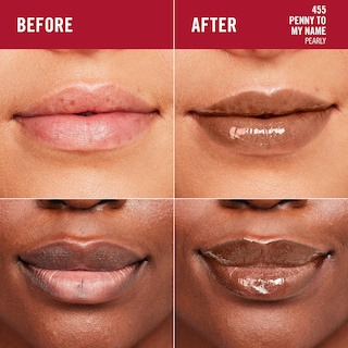 Foto 4 | Brillo De Labios Rimmel London Stay Glossy 455 Penny To My Name 5 Ml - Venta Internacional.