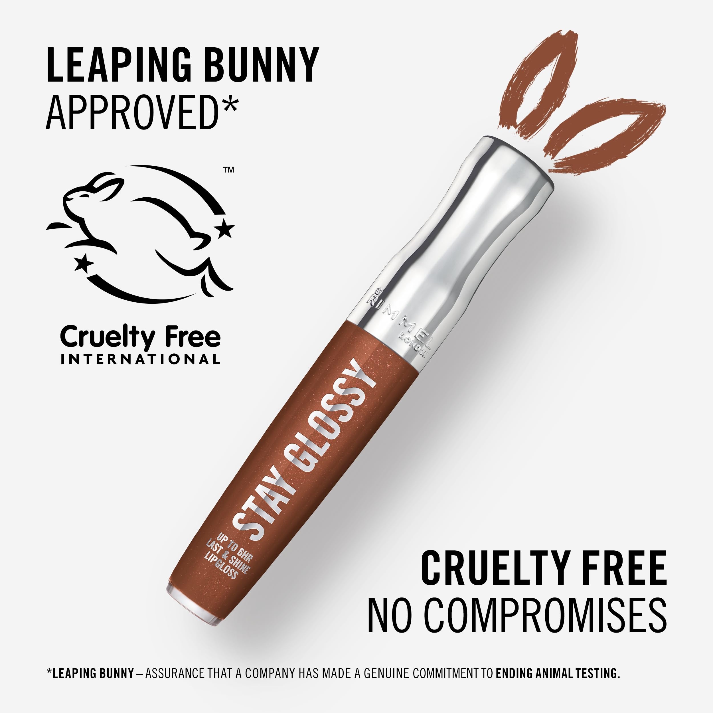 Foto 7 pulgar | Brillo De Labios Rimmel London Stay Glossy 455 Penny To My Name 5 Ml - Venta Internacional.