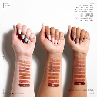 Foto 5 | Brillo De Labios Nyx Professional Makeup Butter Gloss Brown Sugar - Venta Internacional.