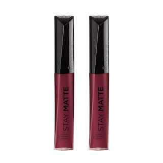 Foto 1 | Lápiz Labial Rimmel Stay Matte Liquid Plum This Show 6.2 Ml (x2) - Venta Internacional.