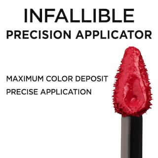 Foto 6 | Brillo De Labios L'oréal Paris Infallible 8 Horas De Sangría Hidratante - Venta Internacional.