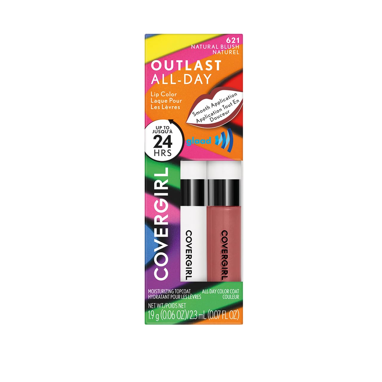 Foto 2 pulgar | Colorete De Labios Girl Pride Outlast Natural Blush Para Todo El Día - Venta Internacional.