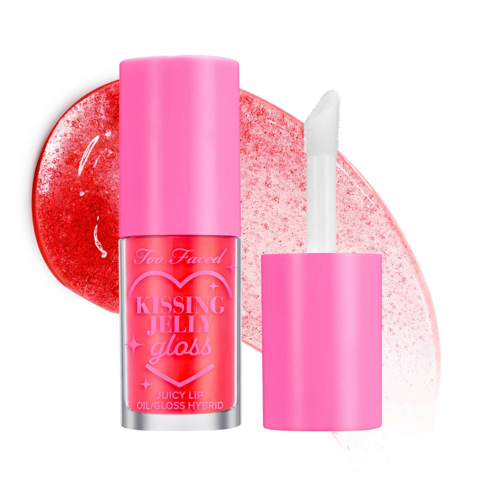 Foto 2 pulgar | Brillo De Labios Too Face Kissing Jelly Sunflower & Jojoba - Venta Internacional.