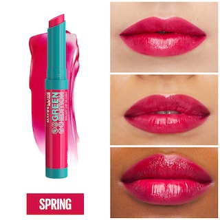 Foto 3 | Colorete De Labios Maybelline Green Edition Balmy Fuschia Pink - Venta Internacional.