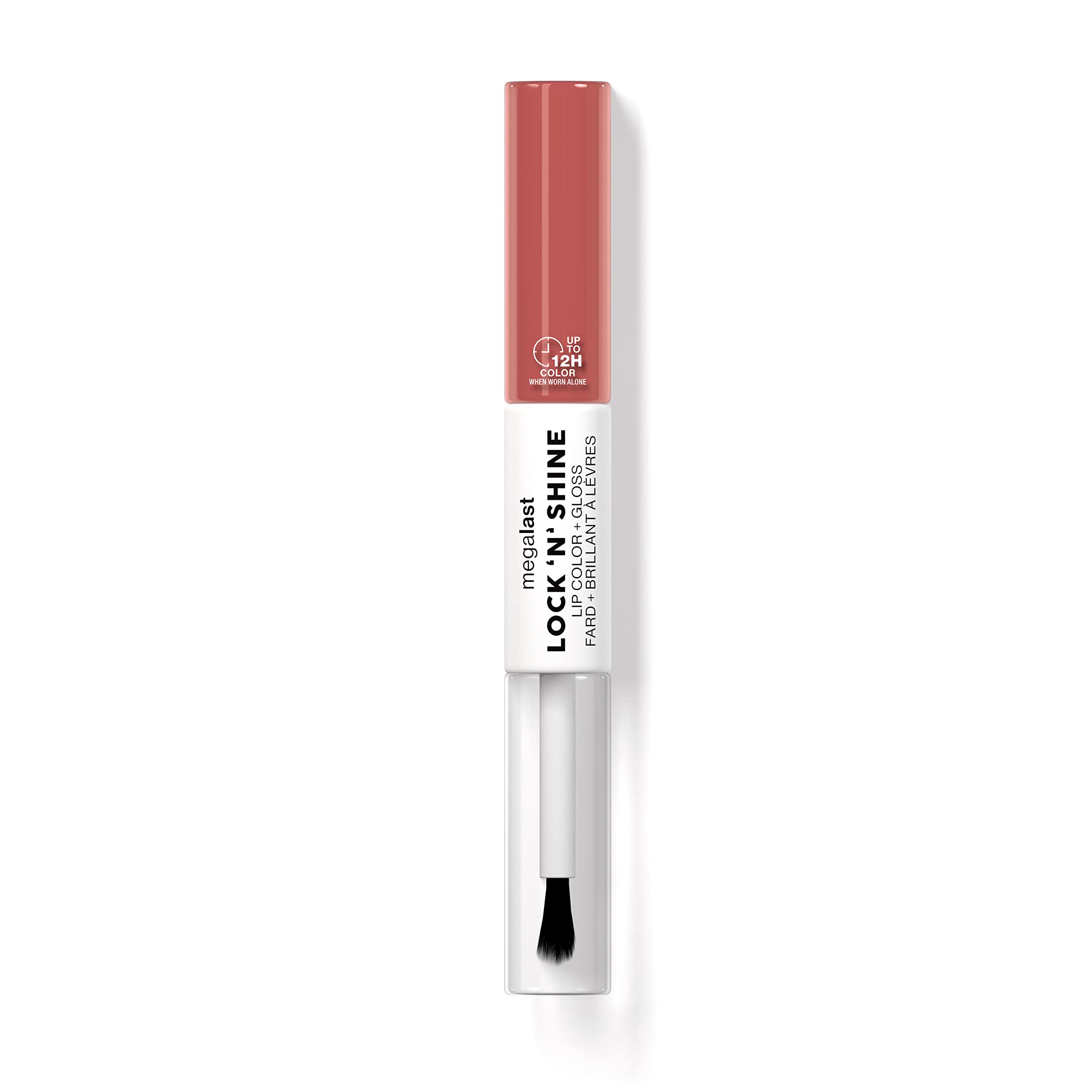 Foto 3 | Color De Labios Y Brillo Húmedo Y Salvaje Megalast Lock 'n' Shine Nude - Venta Internacional.