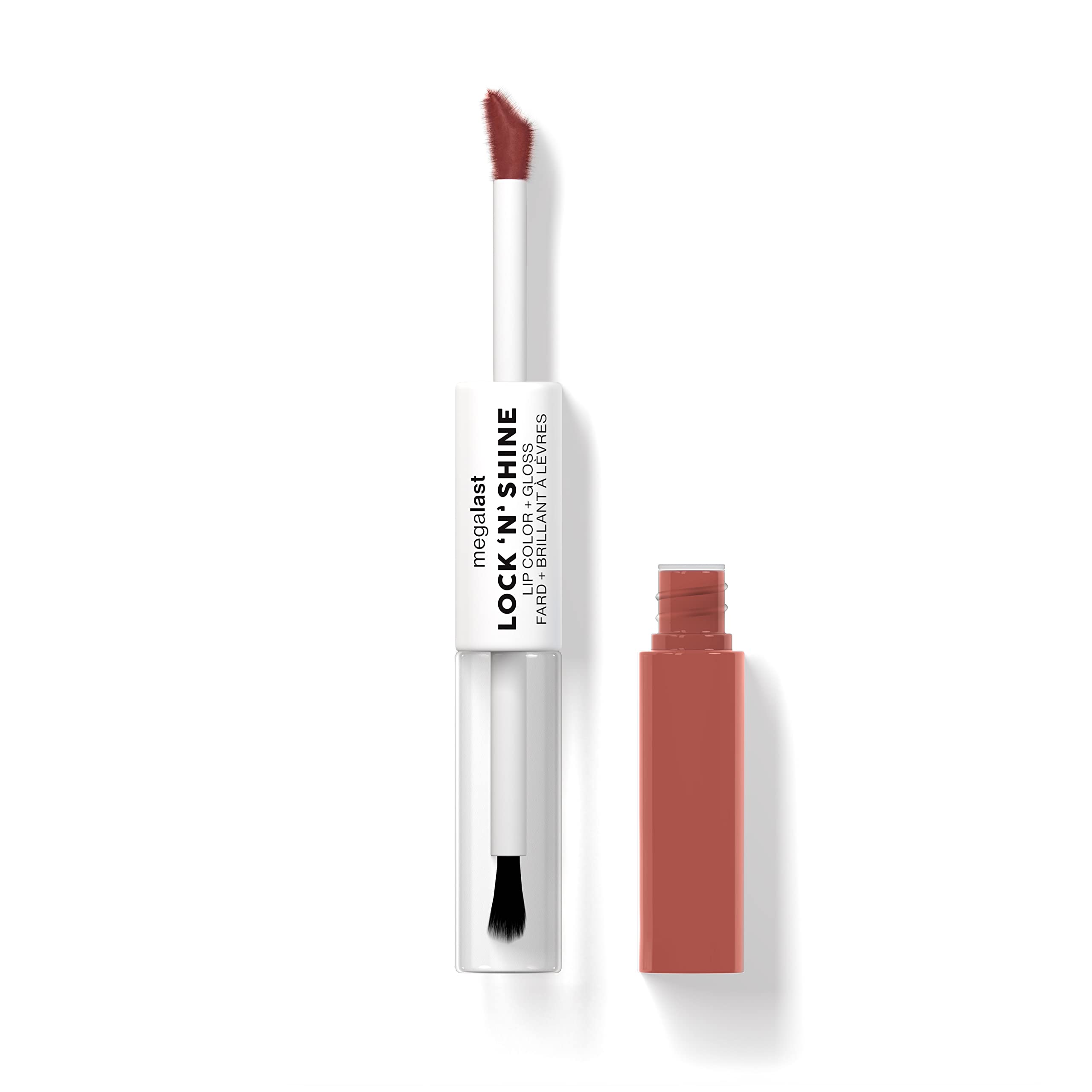 Foto 5 pulgar | Color De Labios Y Brillo Húmedo Y Salvaje Megalast Lock 'n' Shine Nude - Venta Internacional.