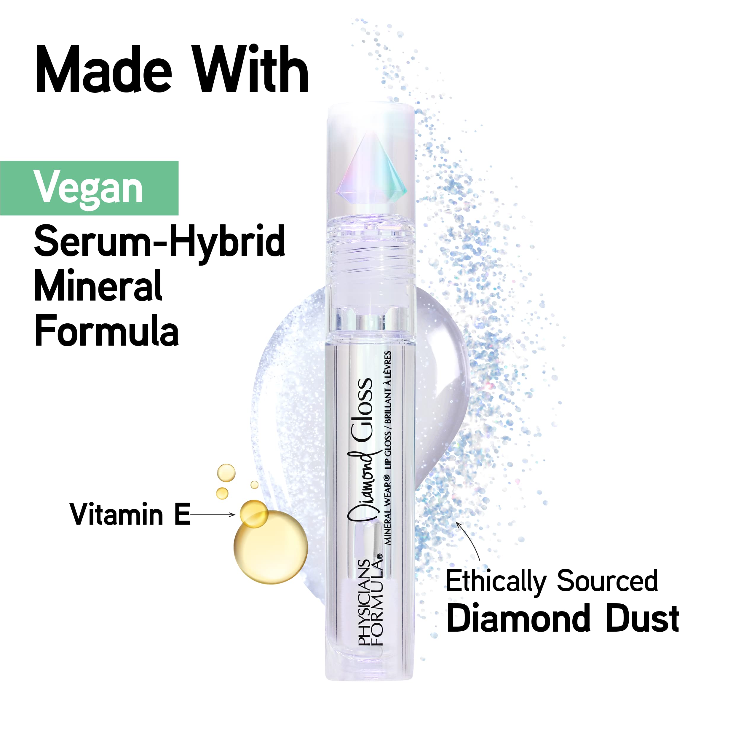 Foto 6 pulgar | Brillo De Labios Physicians Formula Mineral Wear  Diamond Gloss - Venta Internacional.