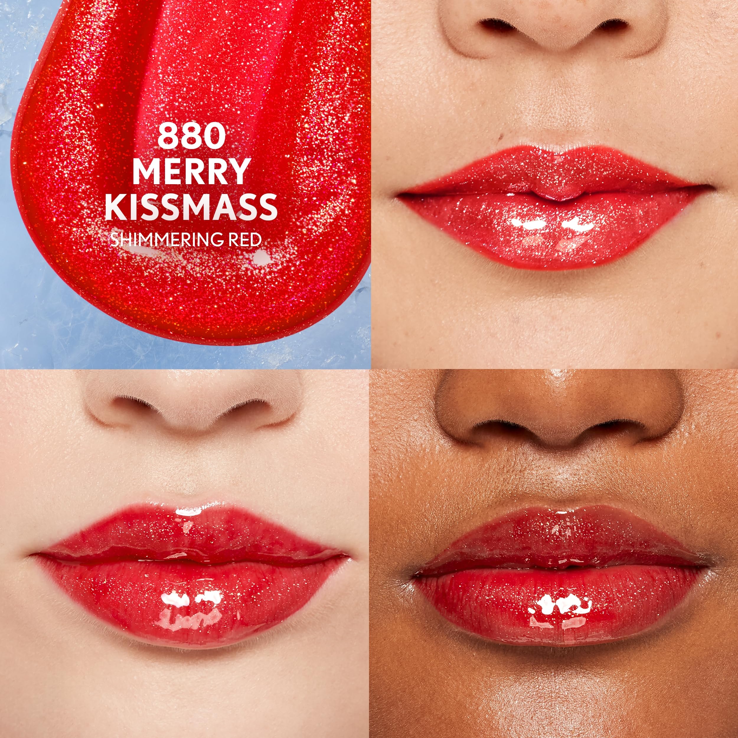 Foto 3 | Brillo de Labios Covergirl Clean Fresh Yummy 880 Merry Kissmass 10 ml - Venta Internacional