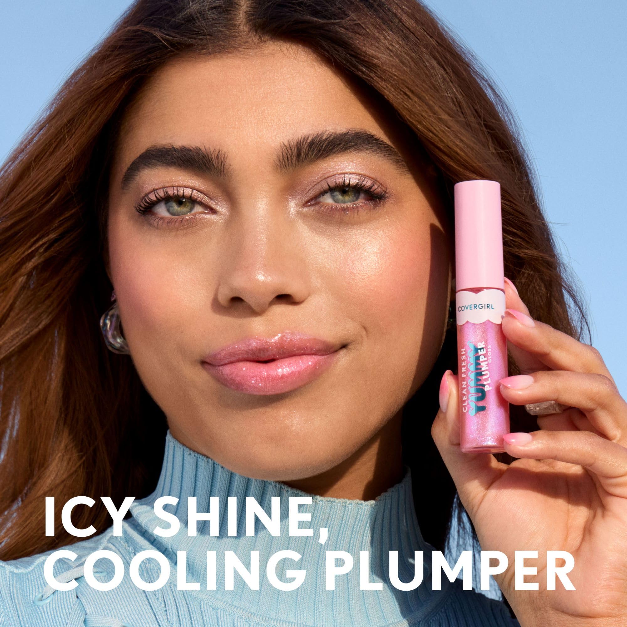 Foto 7 pulgar | Brillo de Labios Covergirl Clean Fresh Yummy 780 Freeze The Day 10 ml - Venta Internacional