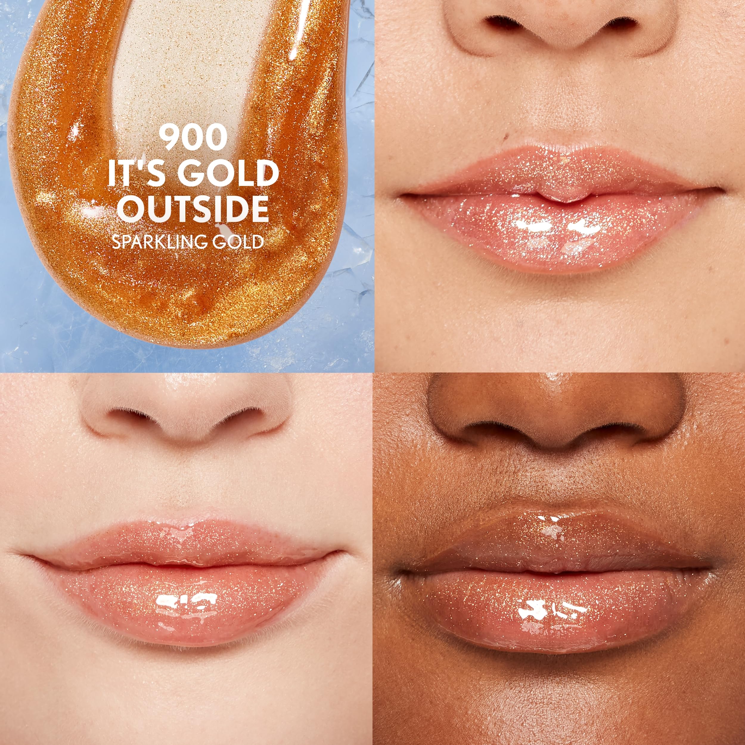 Foto 4 pulgar | Brillo de Labios Covergirl Clean Fresh Yummy 900 It's Gold Outside - Venta Internacional
