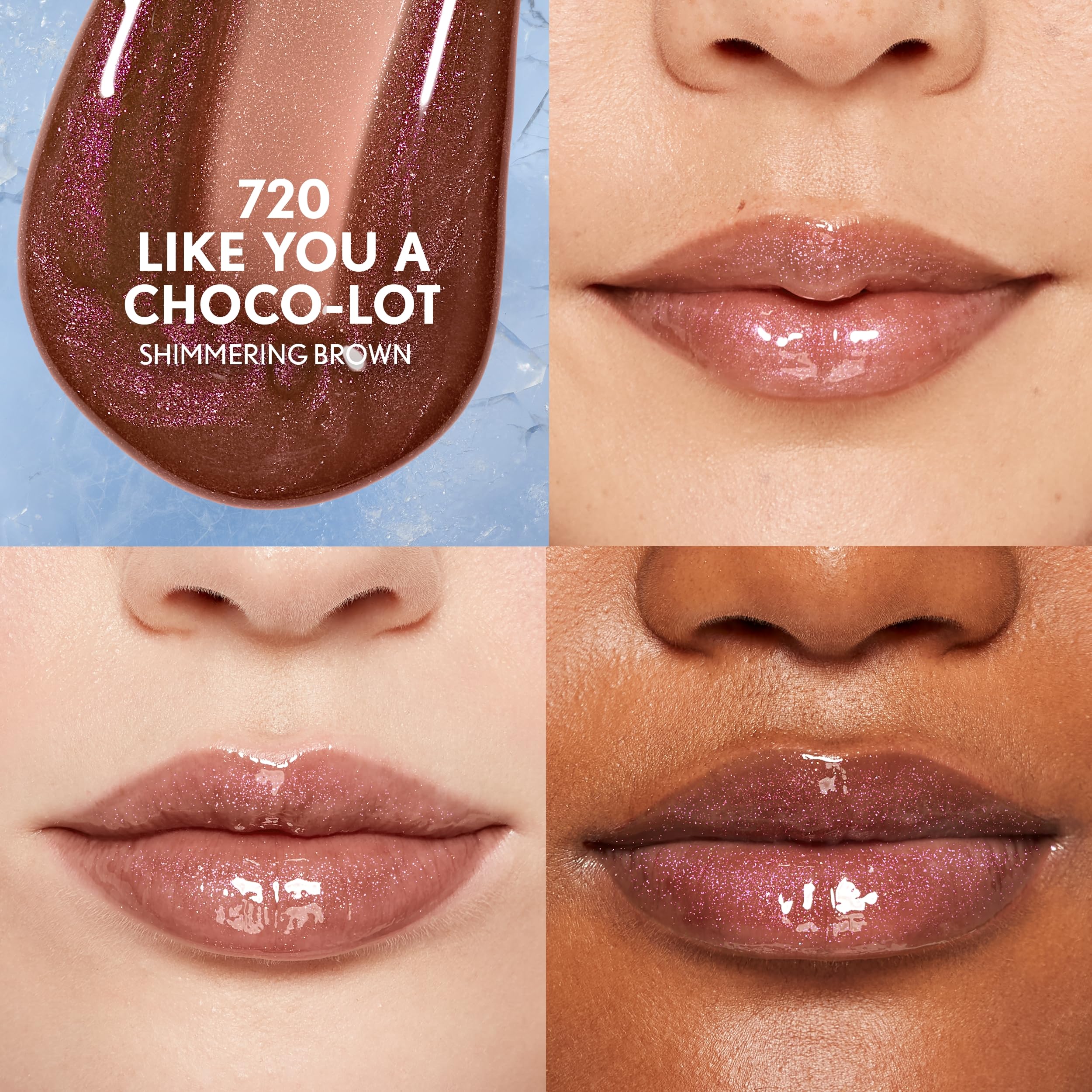 Foto 4 pulgar | Brillo de Labios Covergirl Clean Fresh Yummy 720 Like You A Choco-Lot - Venta Internacional