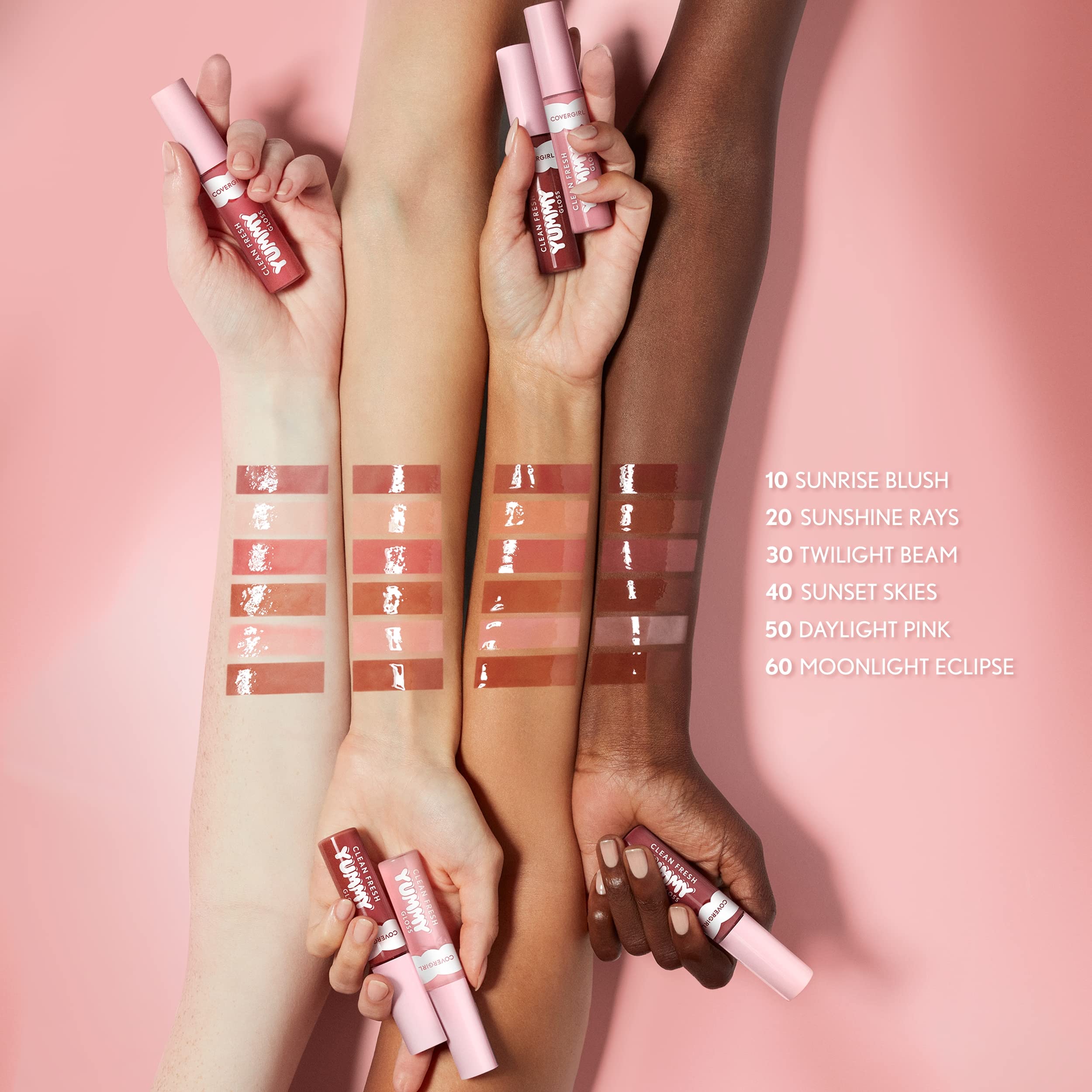 Foto 5 pulgar | Brillo De Labios Covergirl Clean Fresh Yummy Gloss Daylight 9.8 Ml - Venta Internacional.