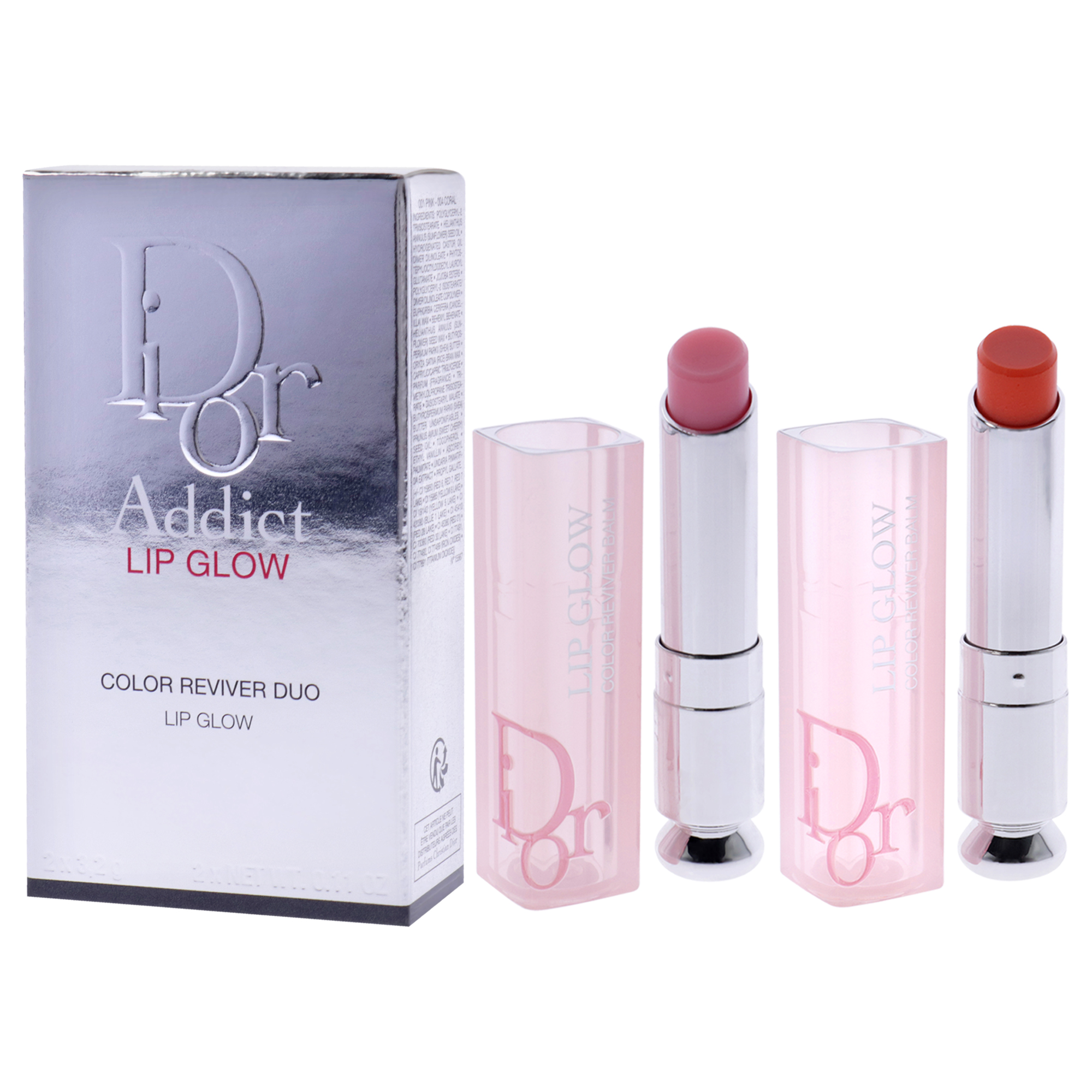 Foto 4 pulgar | Juego De 2 Piezas Lip Glow Duo Christian Dior Addict - Venta Internacional.