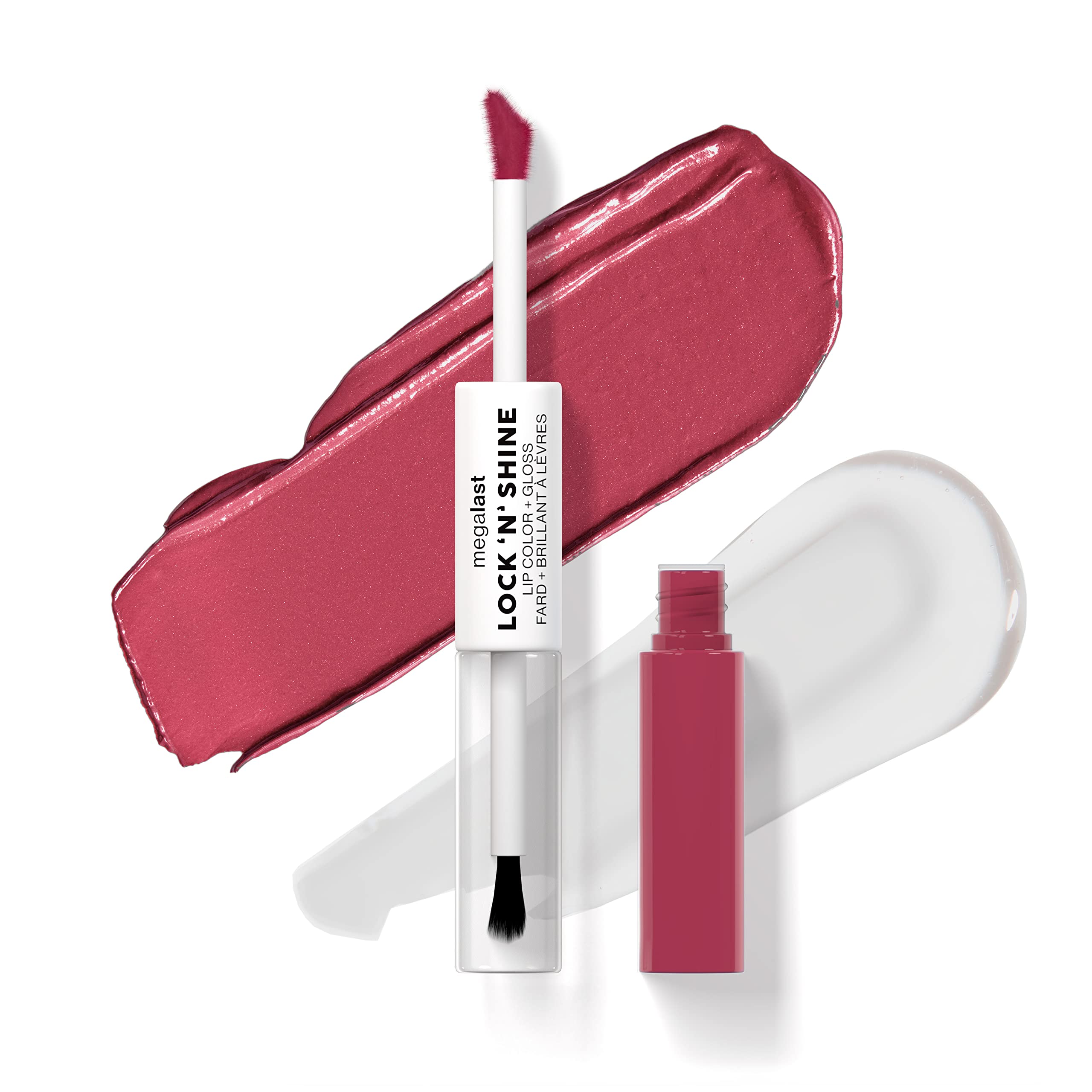 Brillo De Labios Y Lápiz Labial Wet N Wild Megalast Lock 'n' Shine - Venta Internacional.