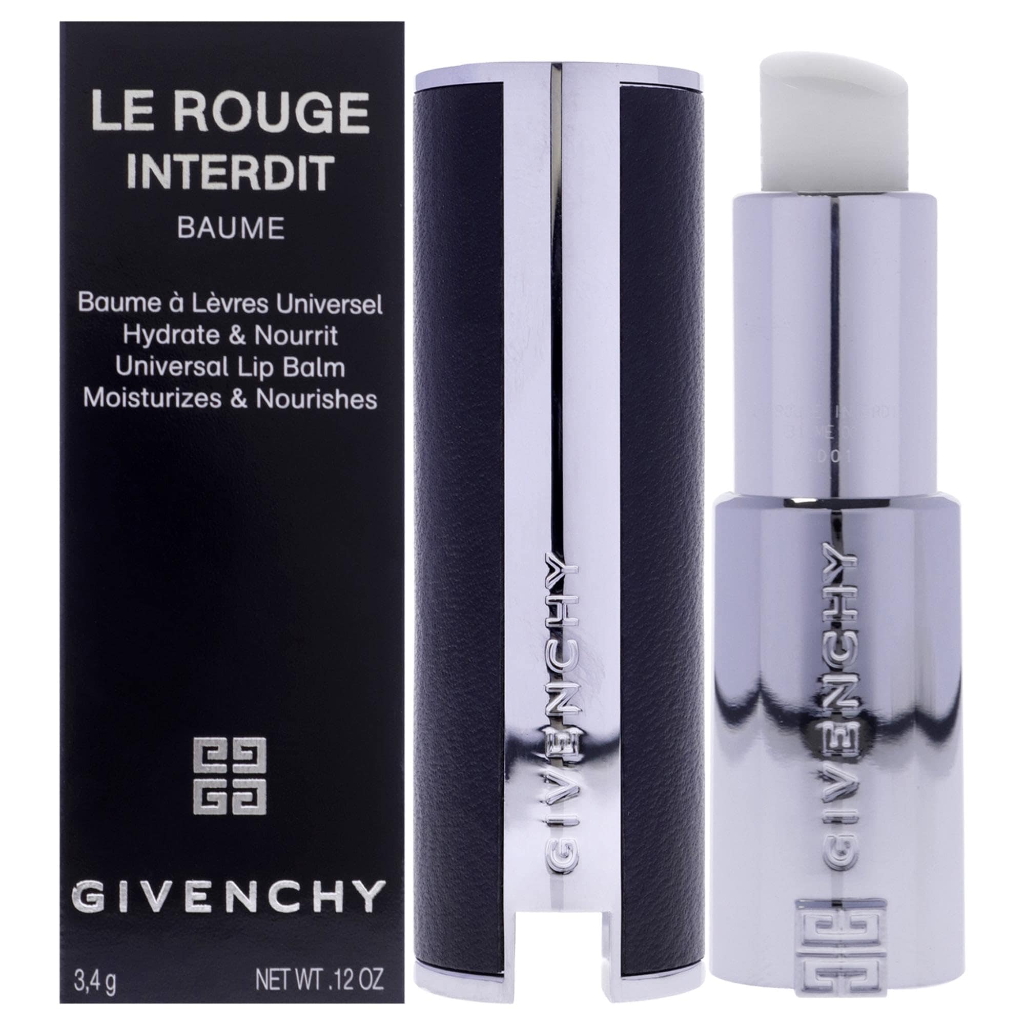Bálsamo Labial Givenchy Le Rouge Interdit N00 Natural Finish - Venta Internacional. $1,173