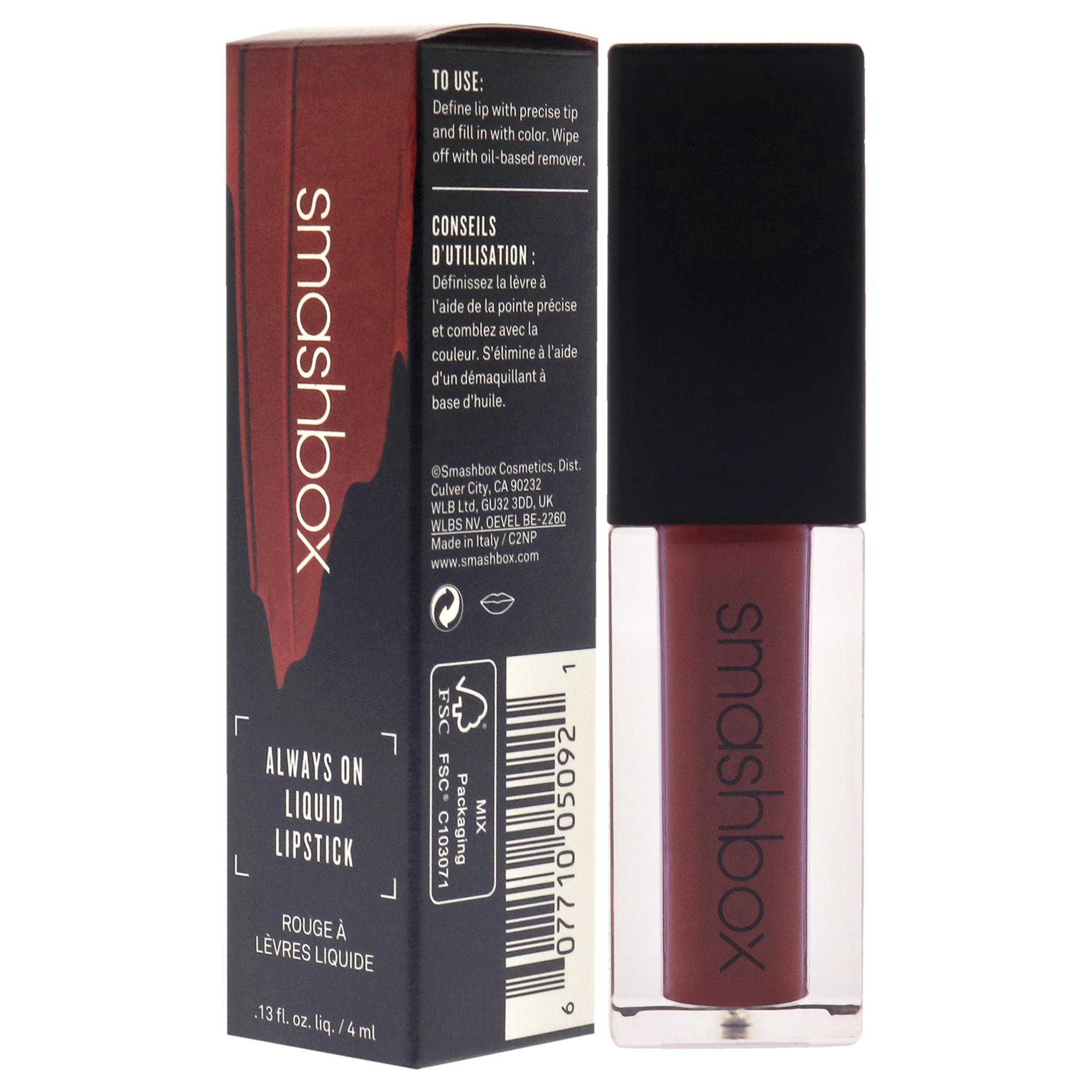 Foto 5 pulgar | Barra De Labios Líquida Smashbox Always On Disorderly 3,5 Ml - Venta Internacional.