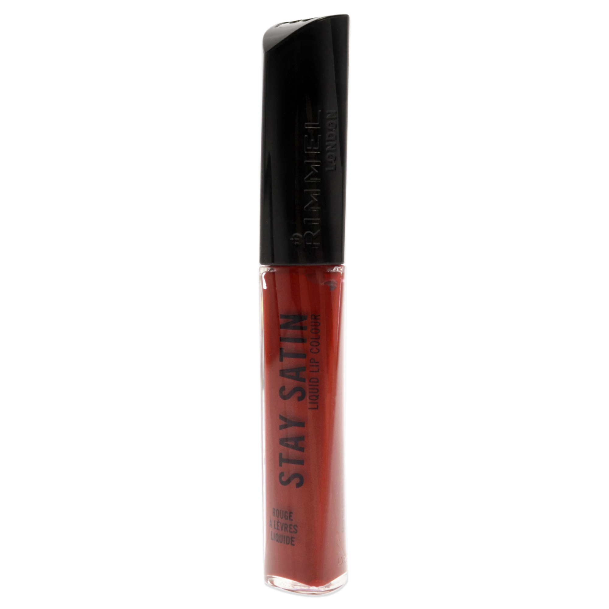 Foto 2 pulgar | Labios Líquidos Rimmel - Stay Satin Red 600 - Venta Internacional.