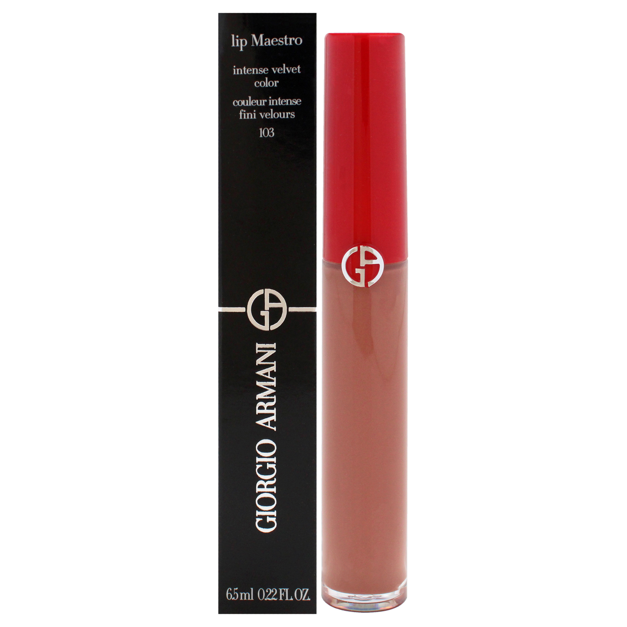 Brillo De Labios Giorgio Armani Lip Maestro Intense Velvet 103 Tadz - Venta Internacional.