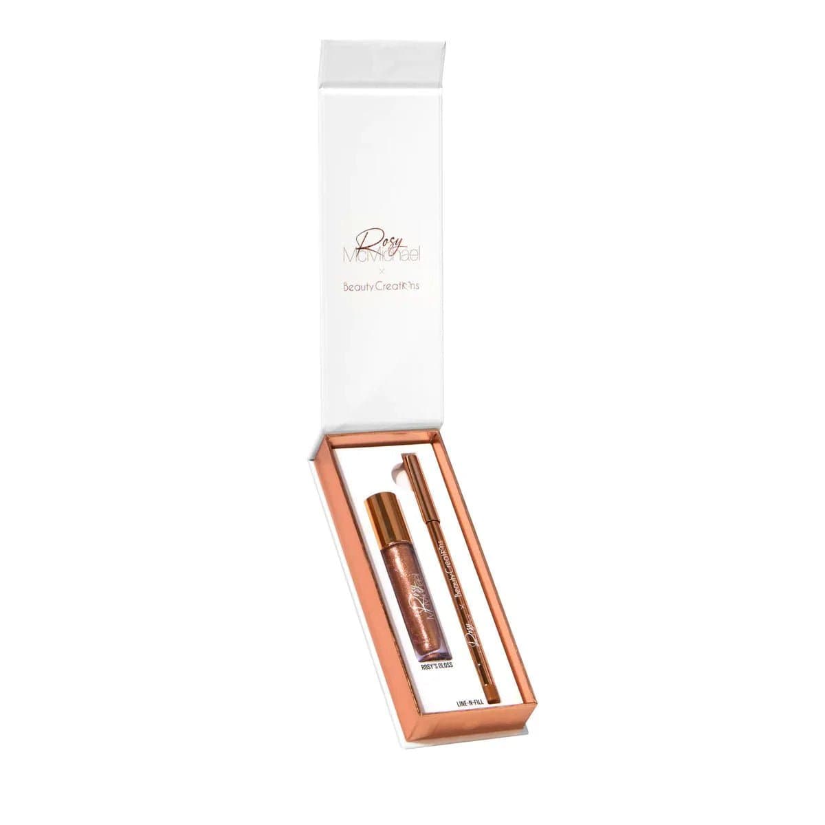 Foto 2 pulgar | Beauty Creations - Kit De Labios The Nude Kit - Rosy Mcmichael X Beauty Creations