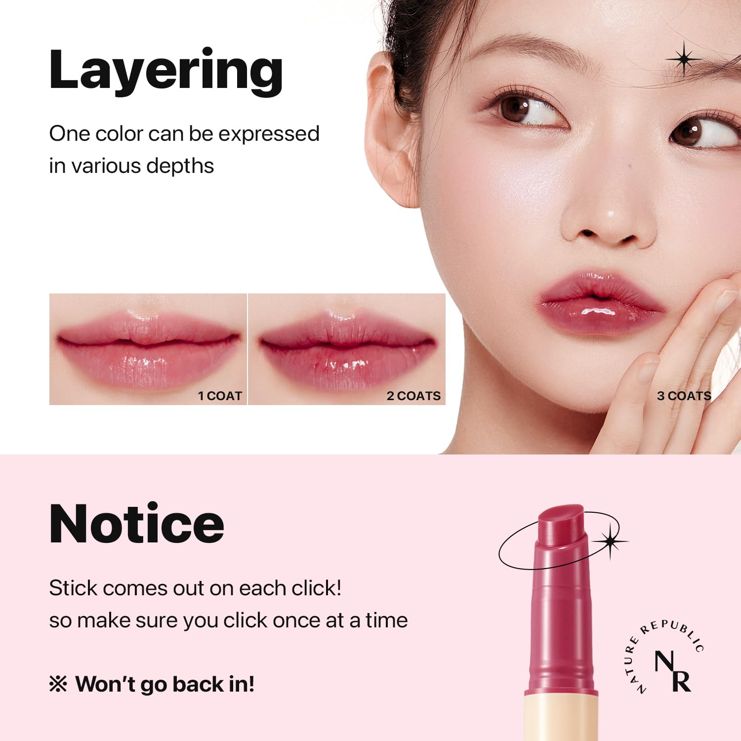 Foto 6 pulgar | Lip Plumper Nature Republic Honey Melting Lip 6-10 Black Cherry - Venta Internacional.