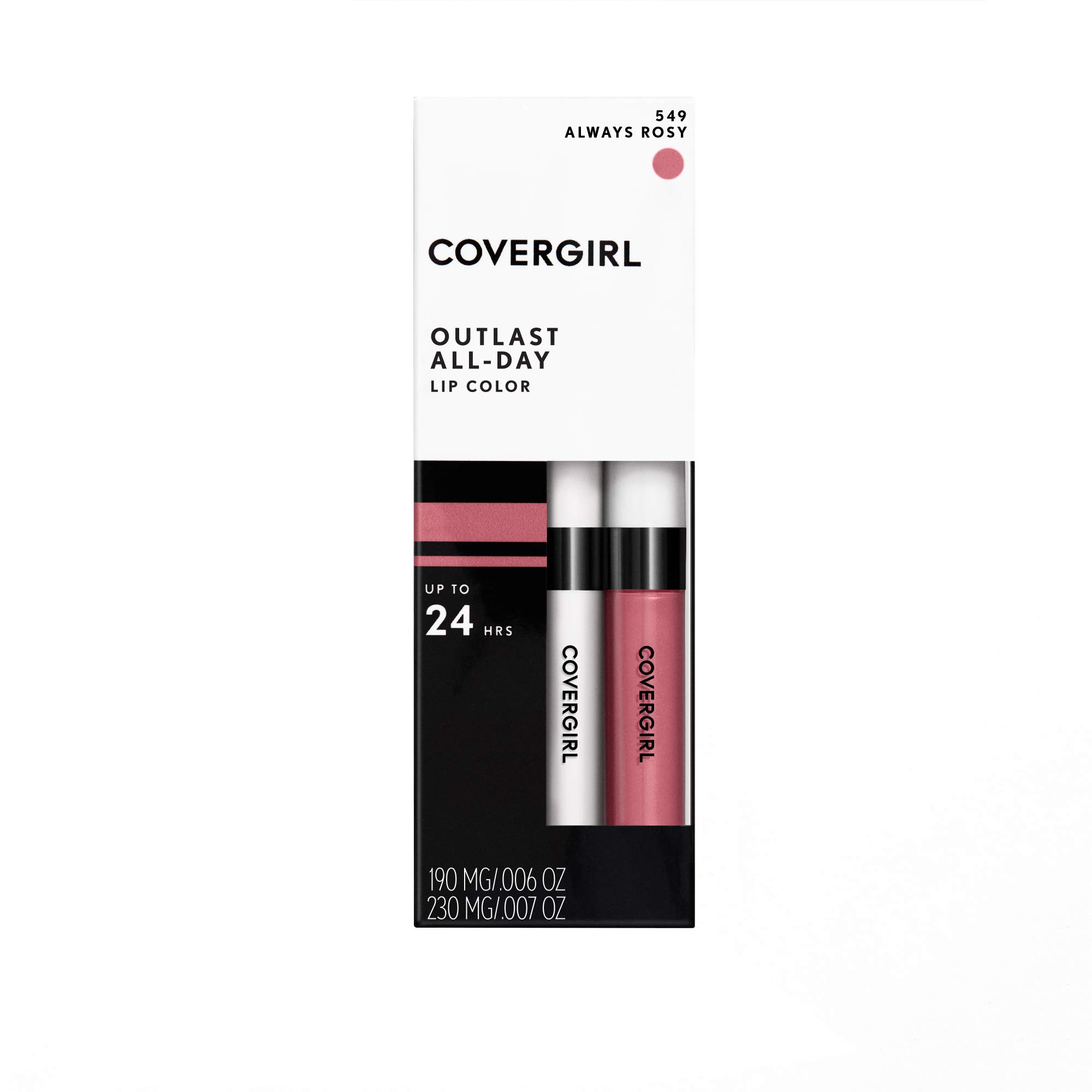 Foto 2 pulgar | Set De Color De Labios Covergirl Outlast All-day Hidratante X2 - Venta Internacional.