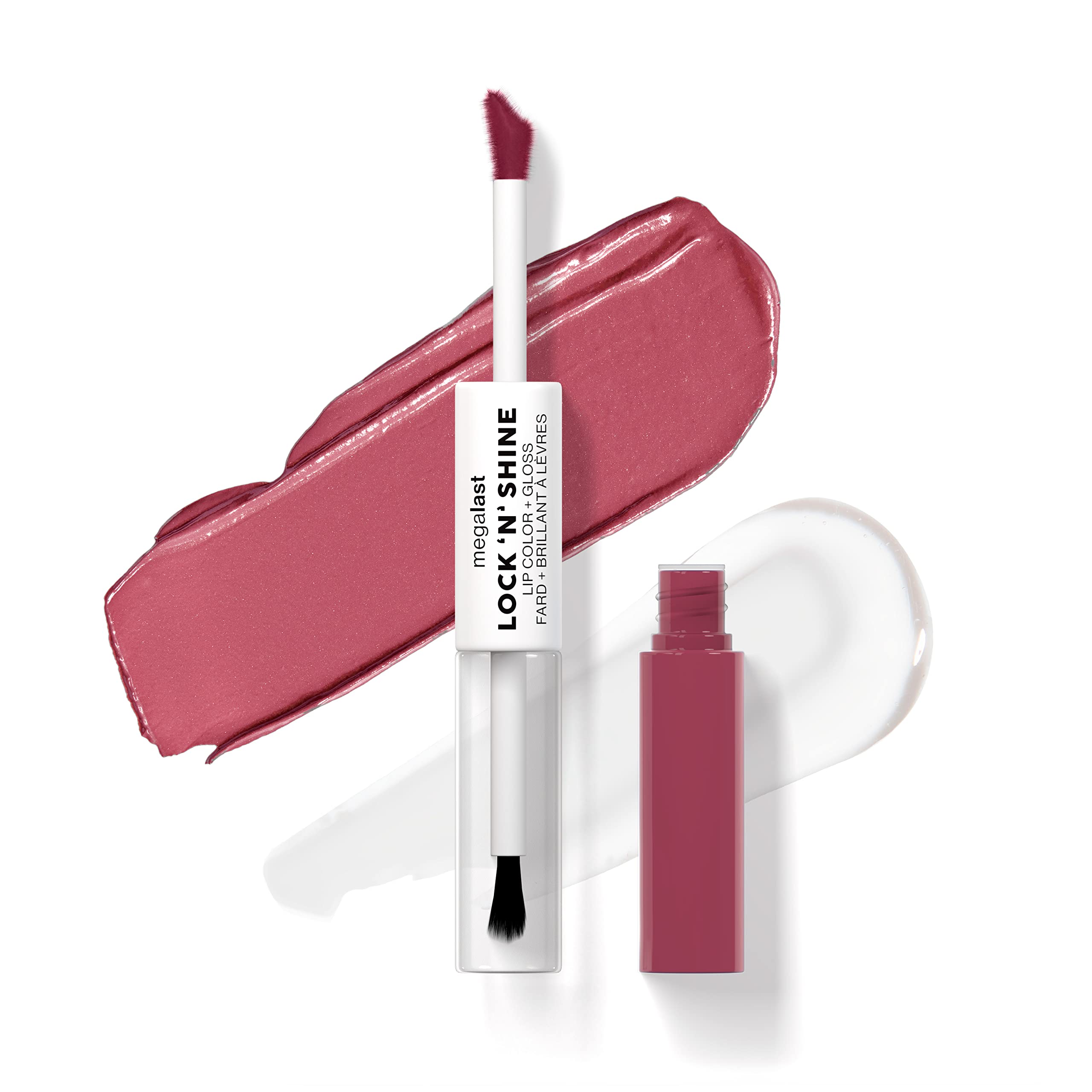 Lápiz Labial Mojado Y Salvaje Megalast Lock 'n' Shine Pinky Promise - Venta Internacional.