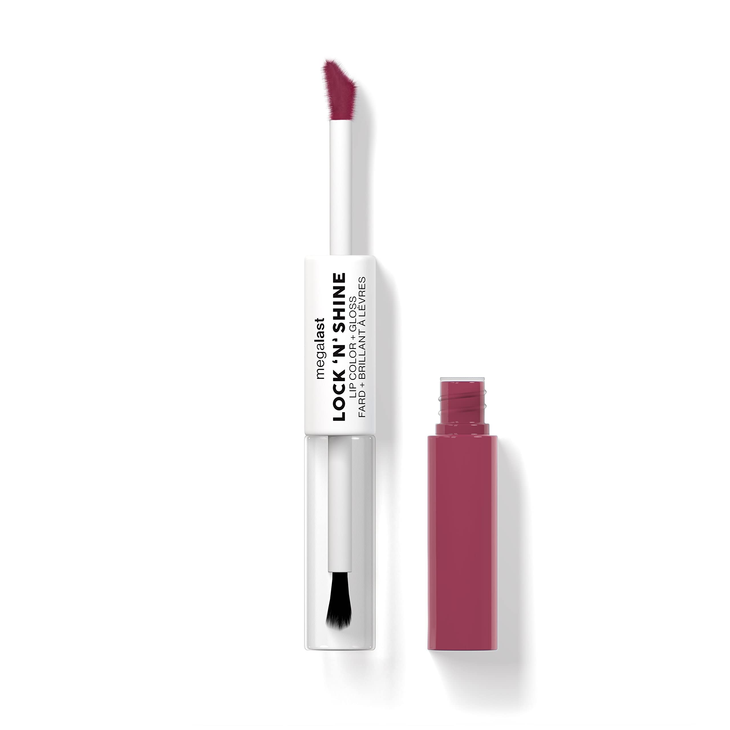 Foto 4 | Lápiz Labial Mojado Y Salvaje Megalast Lock 'n' Shine Pinky Promise - Venta Internacional.