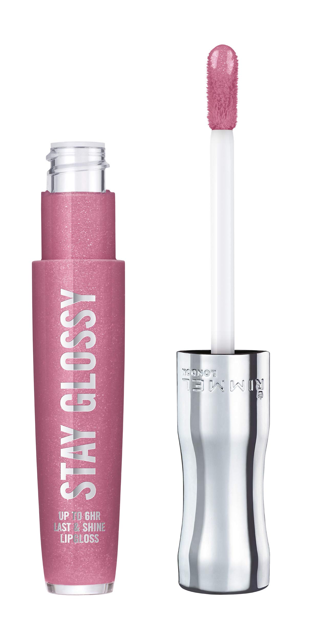 Foto 2 pulgar | Brillo De Labios Rimmel Stay Glossy 030 Cake For Breakfast, 5 Ml - Venta Internacional.