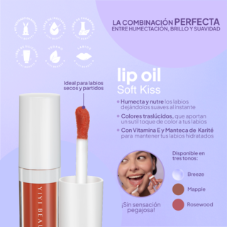 Foto 3 | Aceite Labial Soft Kiss Breeze de YIYI BEAUTY para Labios Irresistibles