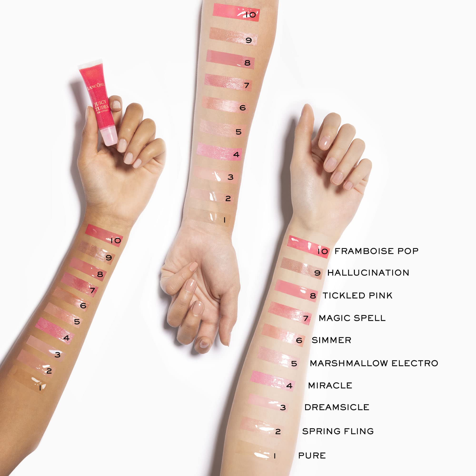 Foto 4 pulgar | Brillo De Labios Lancôme Juicy Tubes Shine 02 Spring Fling Creamy - Venta Internacional.