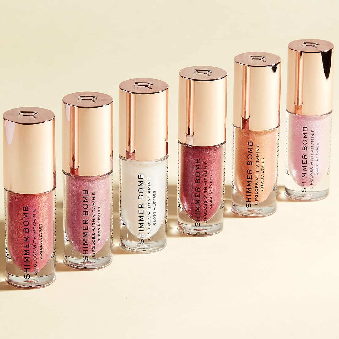 Foto 8 pulgar | Brillo De Labios Makeup Revolution Shimmer Bomb 4,5 Ml Starlight - Venta Internacional.