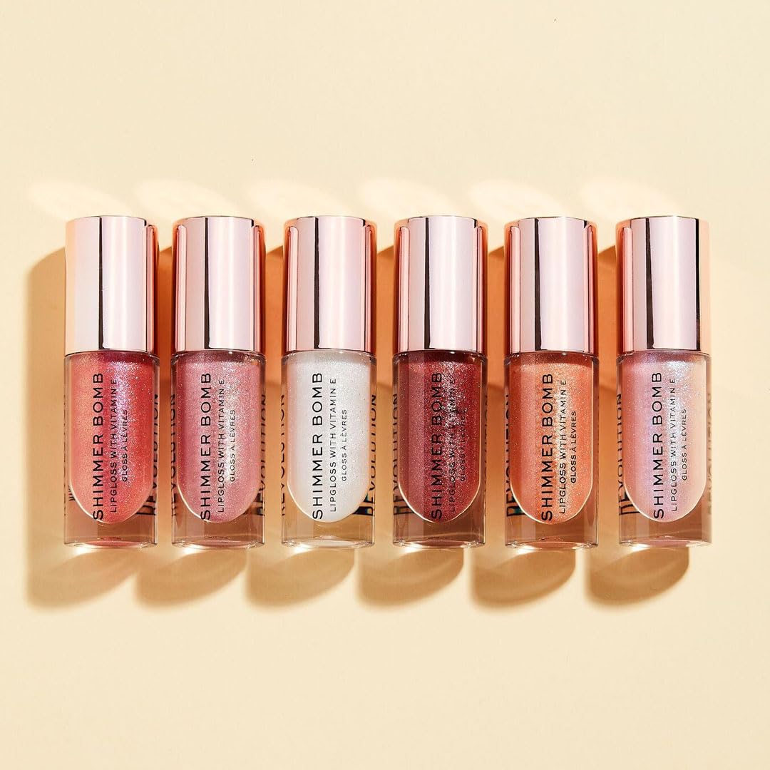 Foto 6 pulgar | Lip Gloss Makeup Revolution Shimmer Bomb Lip Tint Vitamina E - Venta Internacional.