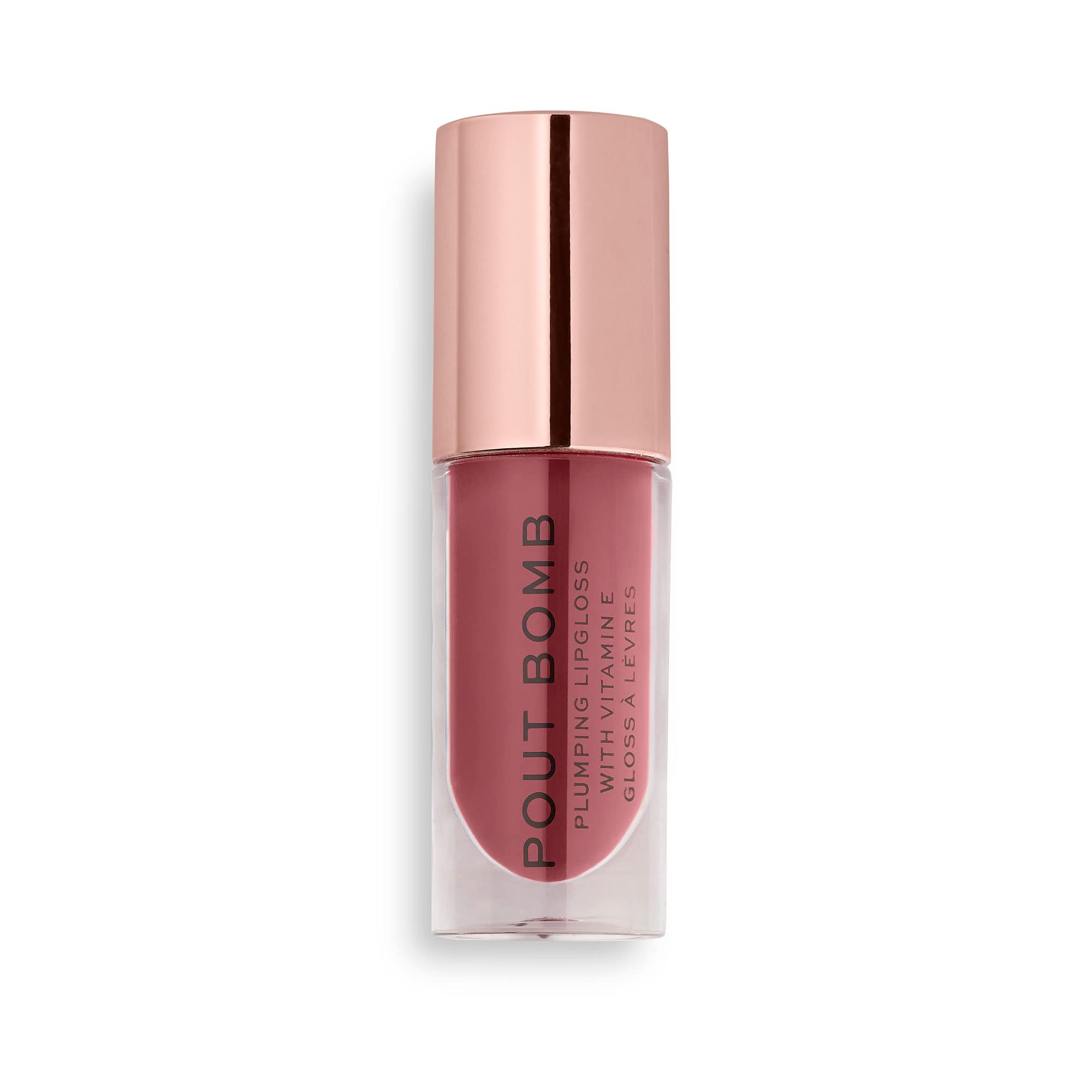 Foto 2 pulgar | Brillo De Labios Revolution Beauty Pout Bomb Plumping Dusty Pink - Venta Internacional.
