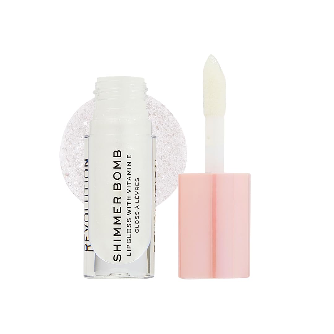 Foto 2 pulgar | Lip Gloss Makeup Revolution Shimmer Bomb Lip Tint Vitamina E - Venta Internacional.