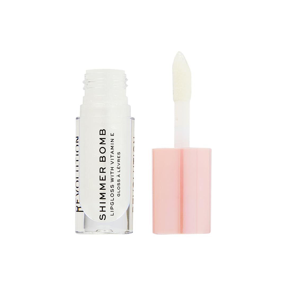 Foto 8 pulgar | Lip Gloss Makeup Revolution Shimmer Bomb Lip Tint Vitamina E - Venta Internacional.