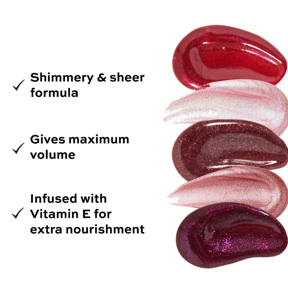 Foto 3 pulgar | Lip Gloss Makeup Revolution Shimmer Bomb Lip Tint Vitamina E - Venta Internacional.