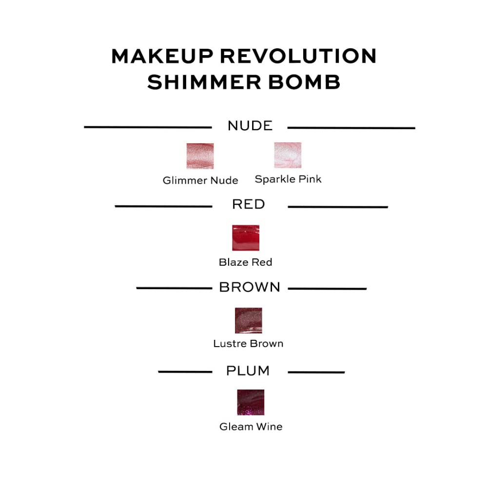 Foto 6 pulgar | Lip Gloss Makeup Revolution Shimmer Bomb Lip Tint Vitamina E - Venta Internacional.