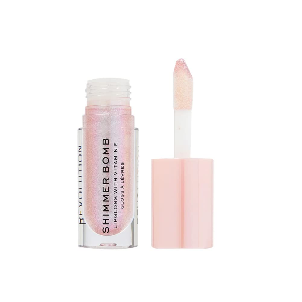 Foto 7 pulgar | Lip Gloss Makeup Revolution Shimmer Bomb Lip Tint Vitamina E - Venta Internacional.