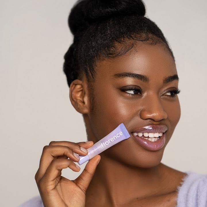 Foto 4 pulgar | Brillo De Labios Voluminizador Florence De Mills Work It Pout Pink Wink - Venta Internacional.