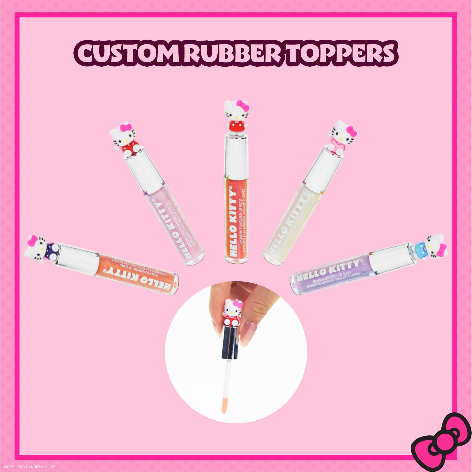 Foto 5 pulgar | Set De Brillo De Labios Townley Girl Hello Kitty, 10 Piezas Para Mayores De 3 Años - Venta Internacional.