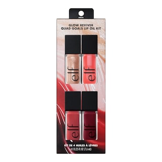 Foto 1 | Kit De Aceites Labiales E.l.f. Glow Reviver Quad Goals Con 4 Brillos - Venta Internacional.