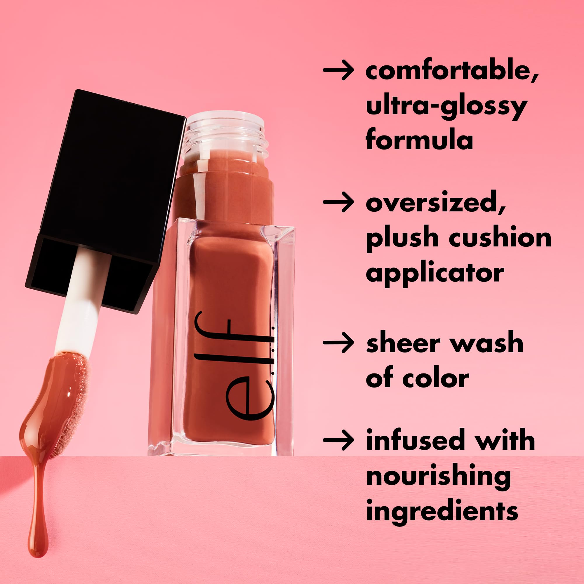 Foto 4 pulgar | Kit De Aceites Labiales E.l.f. Glow Reviver Quad Goals Con 4 Brillos - Venta Internacional.